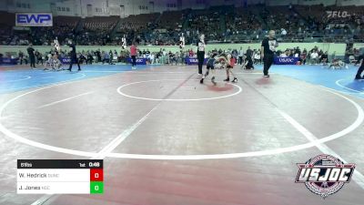 61 lbs Round Of 16 - Waylon Hedrick, Duncan Demon Wrestling vs Jakson Jones, Norman Grappling Club