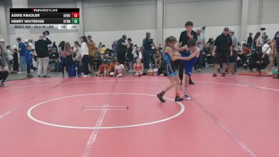69-70 lbs Champ. Round 2 - Addie Knadler, NB Elite Wrestling Club vs Henry Whiteside, NTX Wrestling