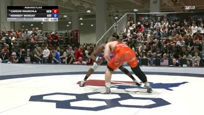 79 lbs Cons. Semis - Carson Kharchla, Ohio RTC/ Titan Mercury Wrestling Club (TMWC) vs Kennedy Monday, New Jersey RTC/ Titan Mercury Wrestling Club (TMWC)
