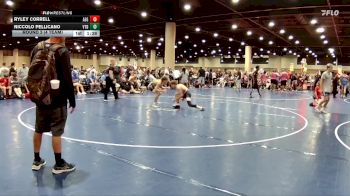113 lbs Round 3 (4 Team) - Ryley Correll, Alabama Elite Gold vs Niccolo Pellicano, Venice Takedown Club