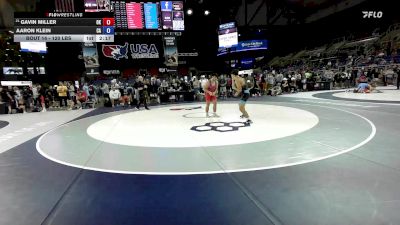 120 lbs Champ. Rd Of 128 - Gavin Miller, OK vs Aaron Klein, CA