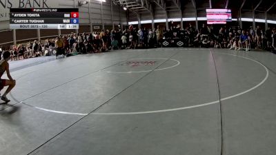 120 lbs Champ. Round 3 - Ayden Tokita, Idaho vs Carter Tughan, Washington