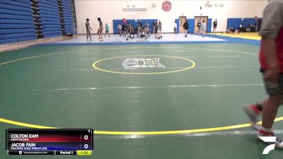 130 lbs Round 1 - Colton Eam, Unattached vs Jacob Fain, Machine Shed Wrestling