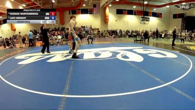 138 lbs Semifinal - Roman Wurtemberg, Apple Wrestling Academy vs Levi Wright, Noke Wrestling RTC