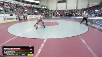 170 lbs Champ. Round 2 - Braiden Schroeder, Letchworth Sr HS vs Elidon Ibroci, Tottenville-PSAL