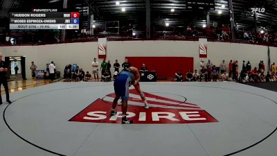 79 kg 5th Place Match - Hudson Rogers, Brunson UVRTC vs Moses Espinoza-Owens, Jackrabbit Wrestling Club