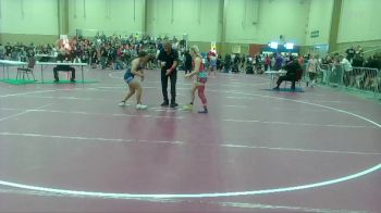 120 lbs Consolation - Memphis Moses, RPA Wrestling vs Isabel Duarte, SOWA