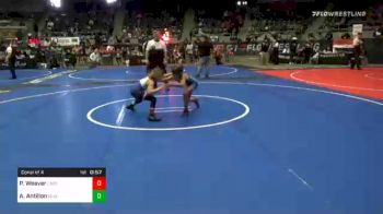 65 lbs Consolation - Piper Weaver, Lady Outlaws vs Arianna Antillon, Black Fox