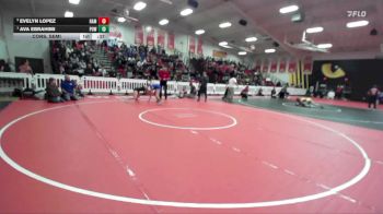120 lbs Cons. Semi - Ava Ebrahimi, Poway vs Evelyn Lopez, Hamilton Anza