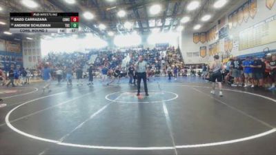 132 lbs Cons. Round 3 - Andrew Schleman, Caveman vs Enzo Carrazana, Maximum Performance