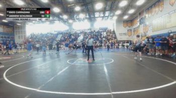 132 lbs Cons. Round 3 - Andrew Schleman, Caveman vs Enzo Carrazana, Maximum Performance