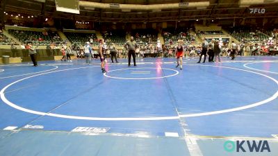 88 lbs Semifinal - Kash Earnhart, Roland Youth League Wrestling vs Phoenix Stonecipher, Mannford Pirate Youth Wrestling