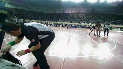 200 lbs Semifinal - Ricklan Holmes II, Del City Eagles vs Gavin Rich, Blanchard High School