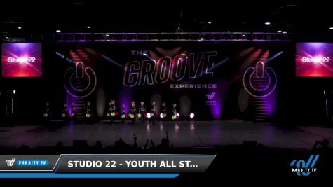 Studio 22 - Youth All Stars Pom [2022 Youth - Pom - Small Day 3] 2022 Encore Grand Nationals