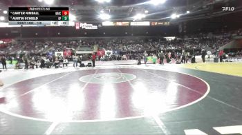 138 lbs Cons. Semi - Austin Schield, Gonzaga Prep vs Carter Kimball, Grace