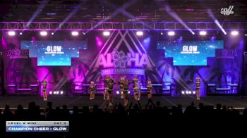 Champion Cheer - Glow [2026 L2 Mini Day 3] 2026 Aloha Grand Nationals