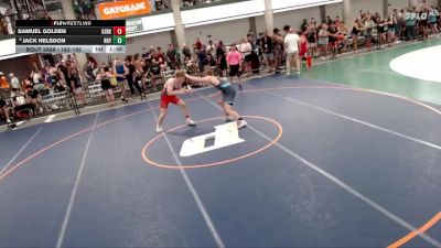 182-192 lbs Champ. Round 1 - Jack Helsdon, War Dog Wrestling vs Samuel Golden, Pursuit Wrestling Club