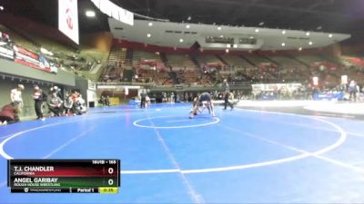 165 lbs Cons. Round 5 - Angel Garibay, Rough House Wrestling vs T.j. Chandler, California