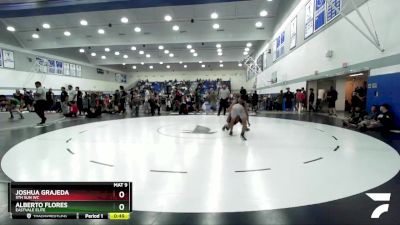 120 lbs Cons. Round 3 - Joshua Grajeda, 5th Sun WC vs Alberto Flores, Eastvale Elite