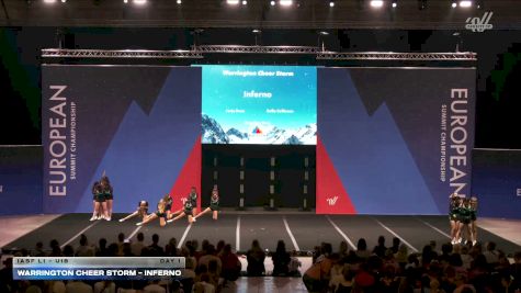 Warrington Cheer Storm - Inferno [2026 IASF L1 - U18 Day 1] 2026 The European Summit