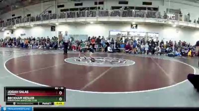 43 lbs Cons. Round 4 - Beckham Kesler, Greentown Wrestling Club vs Josiah Salas, Indiana