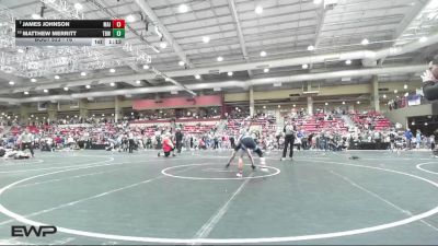 76 lbs Champ. Round 2 - James Johnson, Maize vs Matthew Merritt, The Best Wrestler
