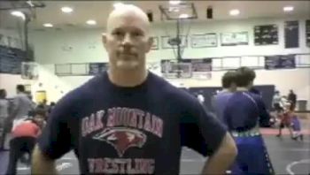 Oak Mountian head coach Steve Burrough talks AWC and youth wrestling