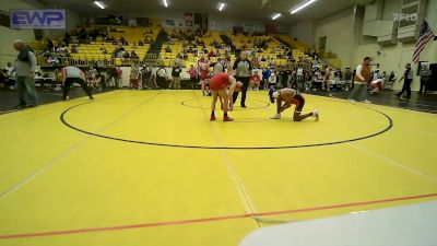 106-B lbs 3rd Place - Coy Sampson, Grove vs Trae Collins, Tahlequah Wrestling Club