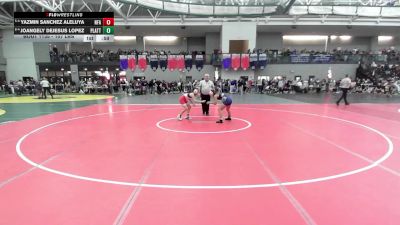 107 lbs Consi Of 16 #2 - Yazmin Sanchez Aleluya, Norwich Free Academy vs Joangely Dejesus Lopez, Platt