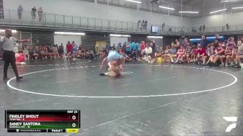 152 lbs Round 1 (6 Team) - Findley Smout, Team 901 vs Sandy Santora, Guerilla WC