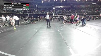 80 lbs Final - Kaylie Osteen, Cordoba Trained vs Alice Carey, Buxton (NJ)