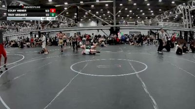 165 lbs Finals (2 Team) - Colby Hibner, Wrecking Crew Blue vs Troy Greaney, New England Gold