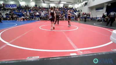 58 lbs Semifinal - Parker Mabe, Hilldale Youth Wrestling Club vs Hunter Crow, Berryhill Wrestling Club