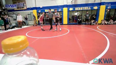 110 lbs 3rd Place - Kaydeance Thompson, Sperry Wrestling Club vs Harrison Griffin, Raw Wrestling Club