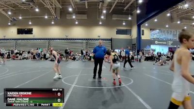 84 lbs Round 4 (8 Team) - Xaiden Erskine, Full Circle vs Dane Malone, Junior Terps Xtreme