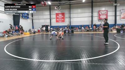 120 lbs Aleks Routledge, Oklahoma vs Luke Gillison, Michigan Red