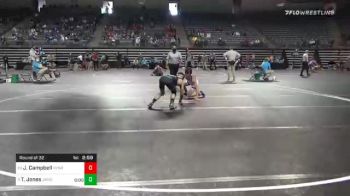 133 lbs Prelims - Jake Campbell, Henry Ford vs Taige Jones, Jamestown CC