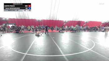 88 lbs Semifinal - Austin Peach, Team Nazar Training Center vs Dale Montemurro, B.A.M. Training Center