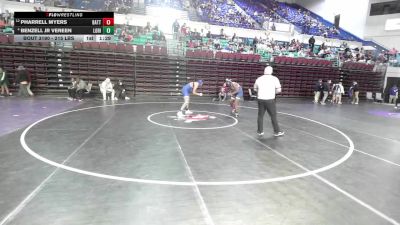 215 lbs Consi Of 8 #1 - Pharrell Myers, Battery Creek vs Benzell Jr Vereen, Loris