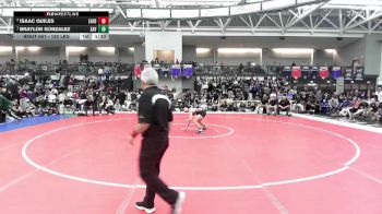 132 lbs Final - Isaac Quiles, East Hartford vs Braylon Gonzalez, Xavier