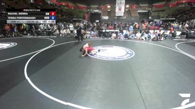 110 lbs Rachel Sierra, IEWA - Inland Empire Wrestling Association vs Tessa Fortenbaugh, OCWA - Orange County Wrestling Association