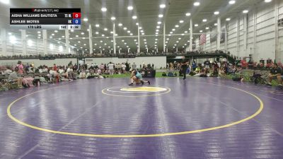 170 lbs Aisha Williams Bautista, Texas Blue vs Ashlee Motes, Oklahoma