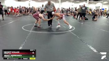 130 lbs Round 2 (4 Team) - Beckett Schlack, M2TCNJ vs Brody Andrikanich, Turks Head