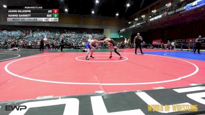 110 lbs Semifinal - Jaxon Gillespie, All-Phase Wrestling vs Hawke Garrett, Maverick Elite Wrestling