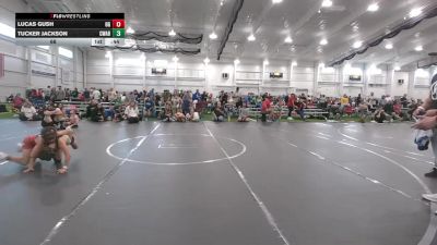 68 lbs Round 4 (8 Team) - Tucker Jackson, Contenders WA Blue vs Lucas Gush, Ohio Gold