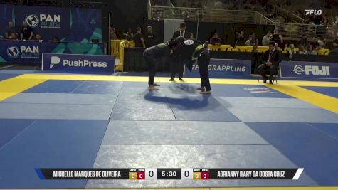 Adrianny Ilary Da Costa Cruz vs Michelle Marques De Oliveira 2025 Pan Jiu Jitsu IBJJF Championship