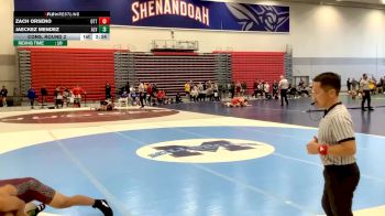 149 lbs Cons. Round 2 - Jaeckez Mendez, Alvernia University vs Zach Orseno, Otterbein University