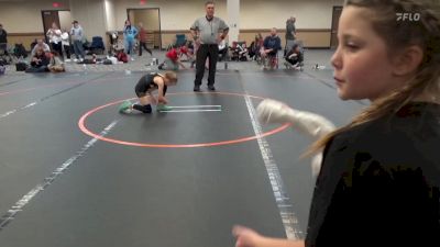 60 lbs Rr Rnd 5 - Abby Hillman, OMP Girls vs Parker Hoover, Phoenix Girls Red