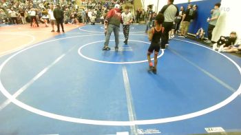 46 lbs Consi Of 16 #2 - Amos Wolf, Sperry Wrestling Club vs Jaxon Shepard, Owasso Takedown Club