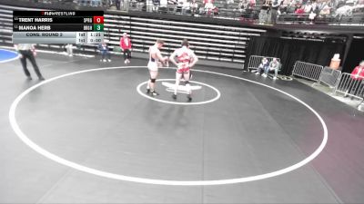 5A 175 lbs Cons. Round 2 - Manoa Herb, Brighton vs Trent Harris, Springville